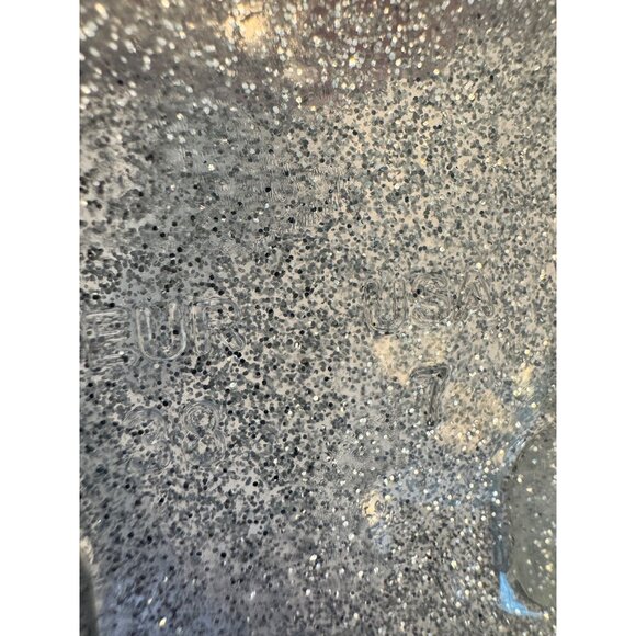 Jeffrey Campbell Jelly FLoralee Sandals Size 7 Shimmer Silver EU 38 NWOB - Picture 6 of 10